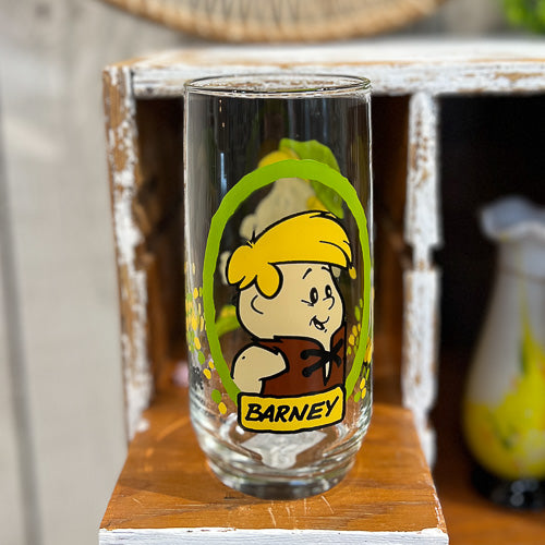 Barney Pizza Hut Glass