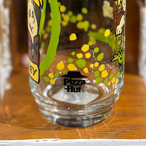 Barney Pizza Hut Glass