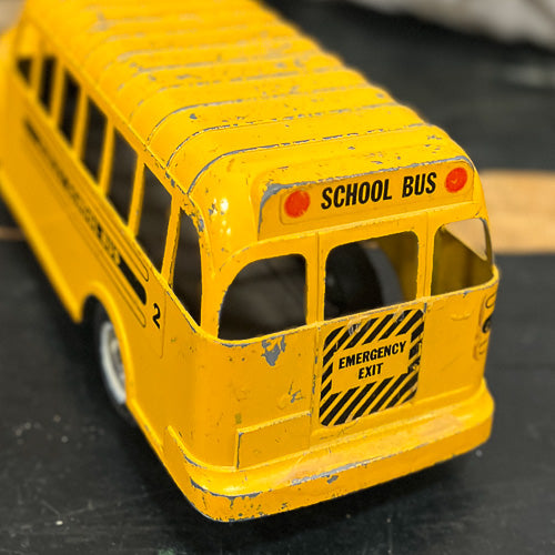 Vintage Hubley School Bus