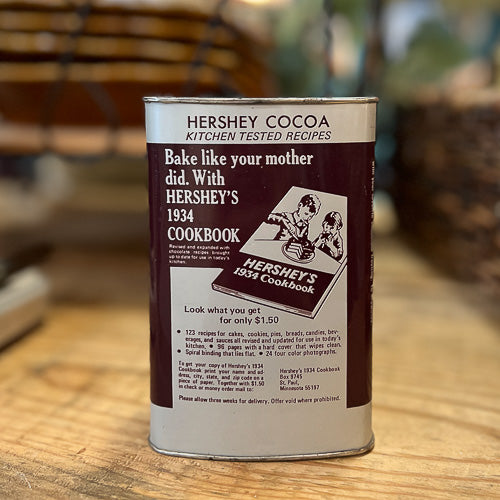 Hershey's Cocoa Tin
