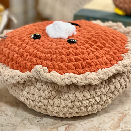 Crochet Giant Pumpkin Pie