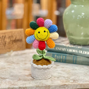 Sunny Crochet Flower