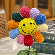 Sunny Crochet Flower