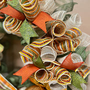 Gold & Green Fall Wreath
