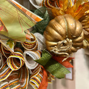 Gold & Green Fall Wreath