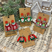 Ugly Sweater Earrings