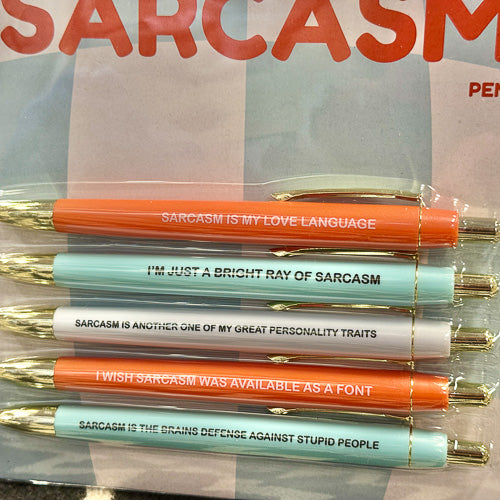 Sarcasm Pen Set