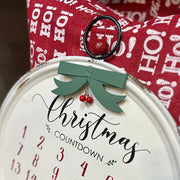 Christmas Countdown Sign