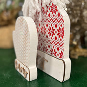 Let It Snow Toboggan Cap And Glove