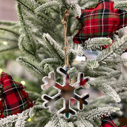 Mirror Snowflake Ornament