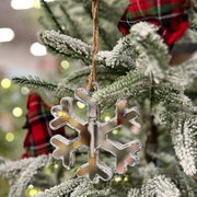 Mirror Snowflake Ornament