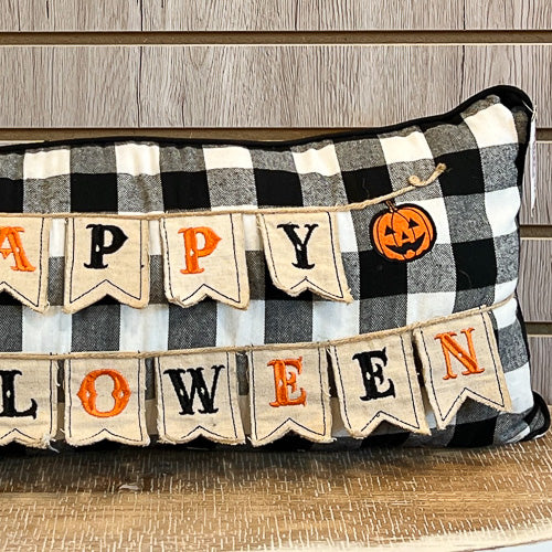 Halloween Bunting Pillow