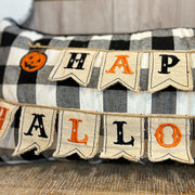 Halloween Bunting Pillow