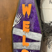 Halloween Welcome Sign