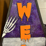 Halloween Welcome Sign