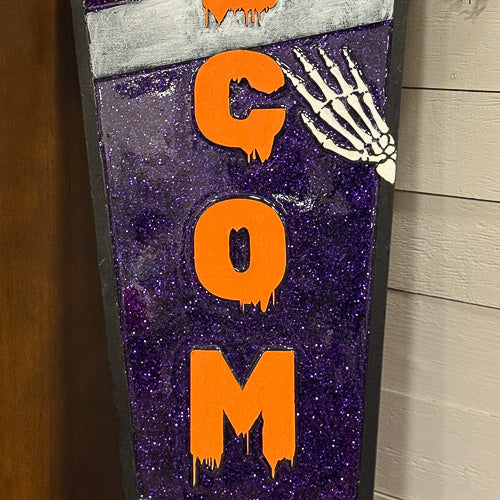 Halloween Welcome Sign