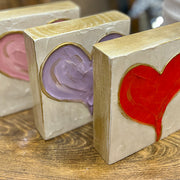 Heart Epoxy Block