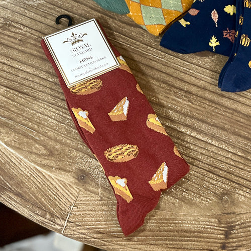 Fall-Themed Men's Socks