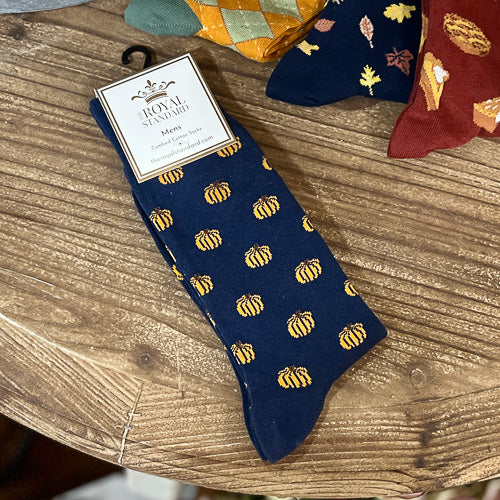 Fall-Themed Men's Socks