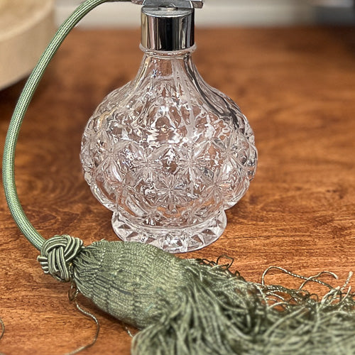 Vintage Crystal Perfume Bottle Lone Star Mercantile