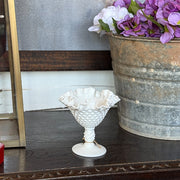 Fenton Hobnail Pedestal Bowl