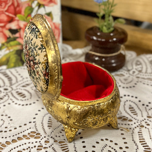 Gold Jewelry Casket