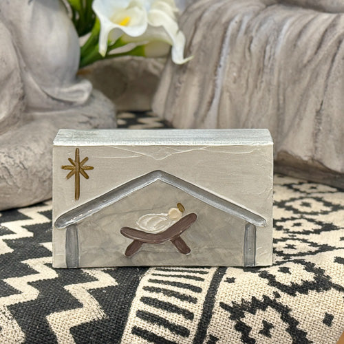 Nativity Epoxy Block