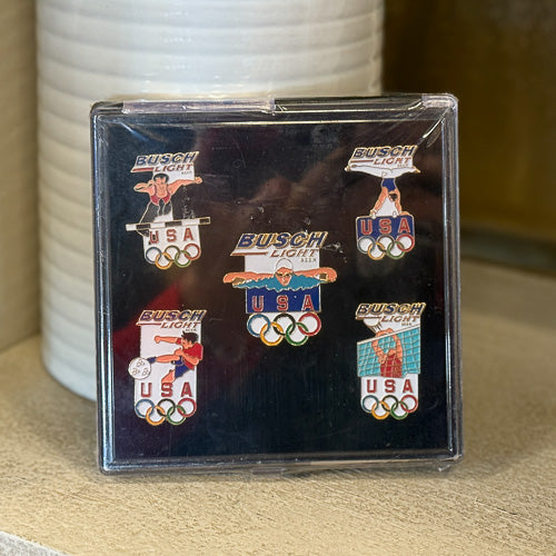 Busch Light 1996 Olympics Pins