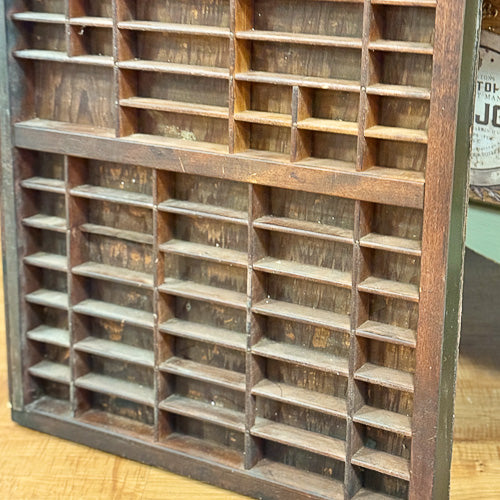 Vintage Type Tray