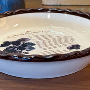 Chocolate Mousse Pie Plate