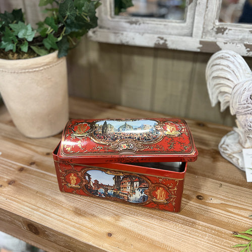 Vintage Germany Metal Canister