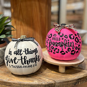 Hand Painted Pumpkin