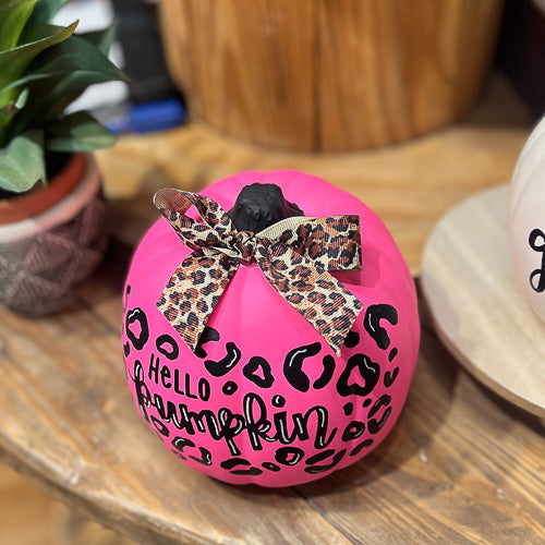Hand Painted Pumpkin