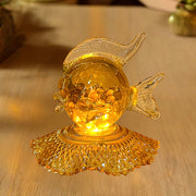 Glass Fish Lamp