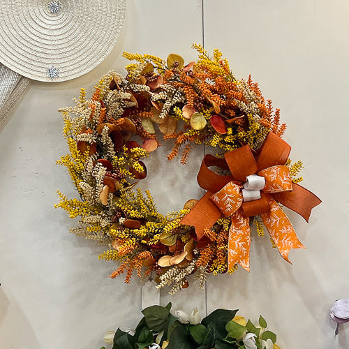 Rust Fall Wreath