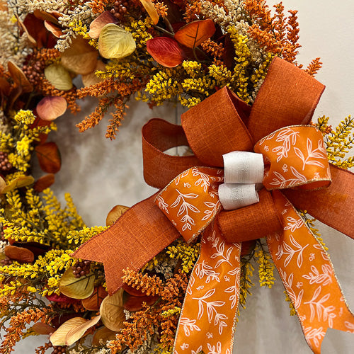 Rust Fall Wreath