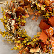 Rust Fall Wreath