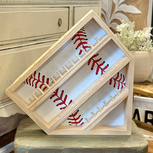 Home Plate Baseball Ring Display