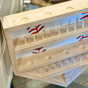 Home Plate Baseball Ring Display