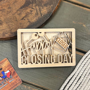 Wooden Gift Card Holder