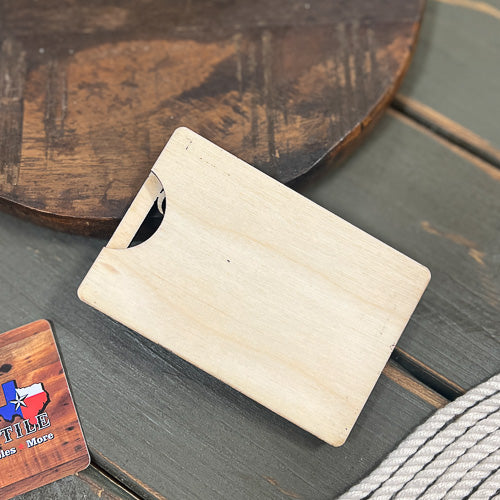 Wooden Gift Card Holder