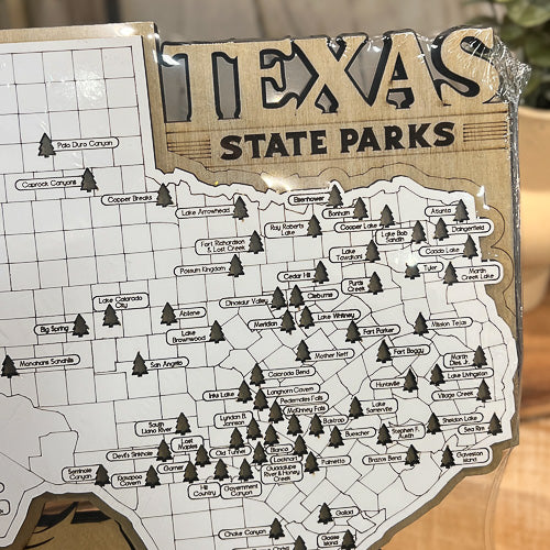 Texas State Parks Map