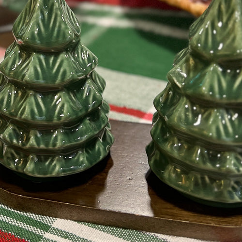 Christmas Tree Salt & Pepper Set