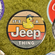 Round Metal Sign