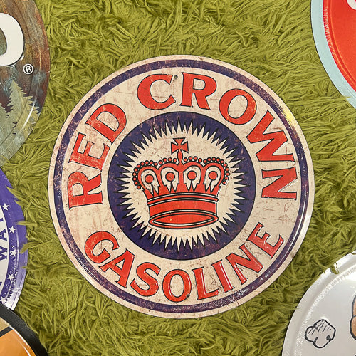 Round Metal Sign