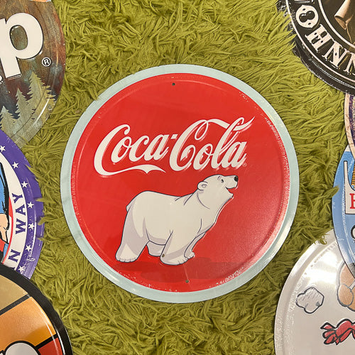 Round Metal Sign