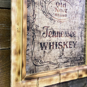 Jack Daniels Decoupaged Sign
