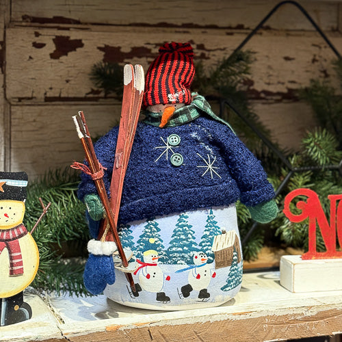 Ski Snowman