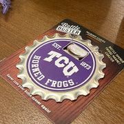 TCU Magnet Bottle Opener