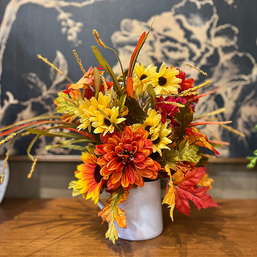 Pumpkin Spice Mug Arrangement